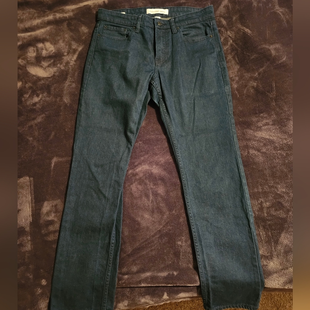 Calvin Klein blue jeans 31x30 slim